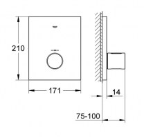 TERMOSTATICA DUCHA GROHTHERM F GROHE